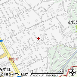 埼玉県上尾市原市4288-13周辺の地図