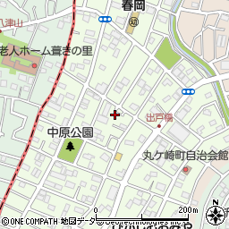 埼玉県さいたま市見沼区丸ヶ崎町周辺の地図