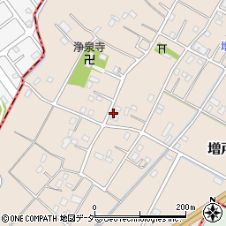 埼玉県春日部市増戸404周辺の地図