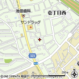 埼玉県上尾市小敷谷75周辺の地図