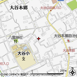 埼玉県上尾市大谷本郷748周辺の地図
