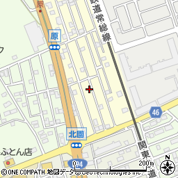 茨城県守谷市松並2354-84周辺の地図