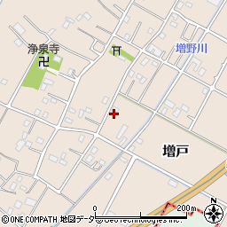 埼玉県春日部市増戸361周辺の地図