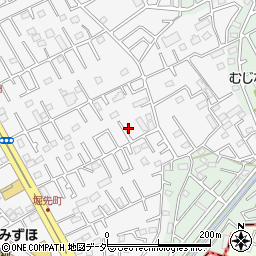 埼玉県上尾市原市4288-12周辺の地図