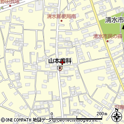 千葉県野田市清水439-2周辺の地図