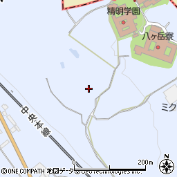 長野県茅野市金沢4364周辺の地図