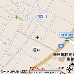 埼玉県春日部市増戸278周辺の地図