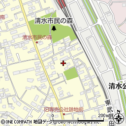 千葉県野田市清水248-13周辺の地図