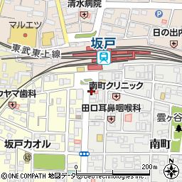 株式会社長太郎不動産　坂戸駅前店周辺の地図