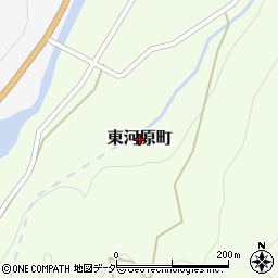 福井県福井市東河原町周辺の地図