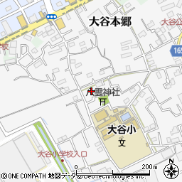 埼玉県上尾市大谷本郷591周辺の地図