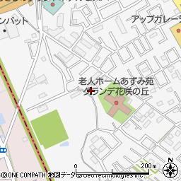 埼玉県上尾市原市230周辺の地図
