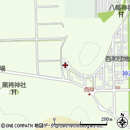 福井県鯖江市西大井町42周辺の地図