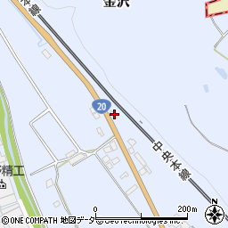 長野県茅野市金沢4454周辺の地図
