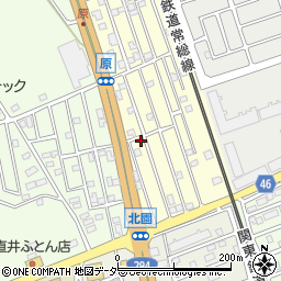 茨城県守谷市松並2354-90周辺の地図
