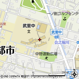 埼玉県春日部市薄谷3周辺の地図