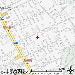 埼玉県上尾市原市4286-23周辺の地図