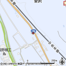 長野県茅野市金沢4144周辺の地図