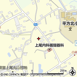 埼玉県上尾市平方3870周辺の地図