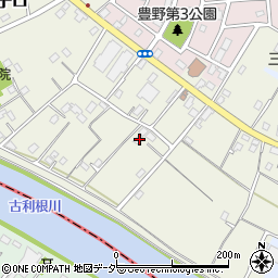 埼玉県春日部市銚子口684周辺の地図