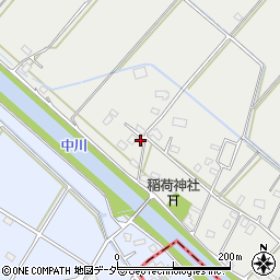 埼玉県春日部市赤崎322周辺の地図