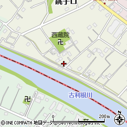 埼玉県春日部市銚子口639周辺の地図