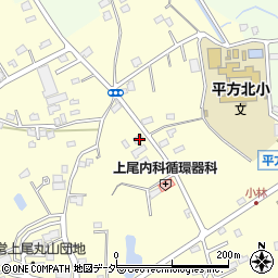 埼玉県上尾市平方3874周辺の地図