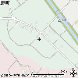 茨城県牛久市久野町197周辺の地図