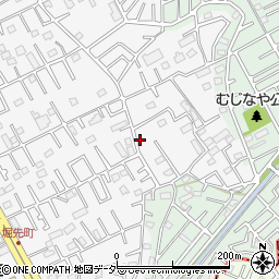 埼玉県上尾市原市4296周辺の地図