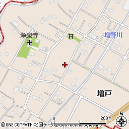 埼玉県春日部市増戸392周辺の地図