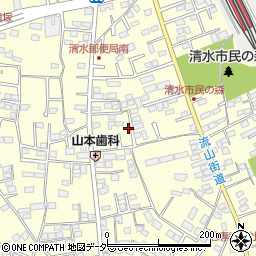 千葉県野田市清水438-15周辺の地図