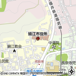 福井銀行鯖江市役所 ＡＴＭ周辺の地図