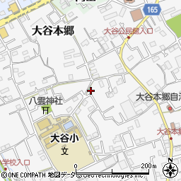 埼玉県上尾市大谷本郷810周辺の地図