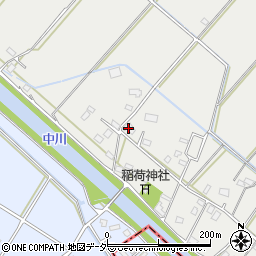 埼玉県春日部市赤崎89周辺の地図