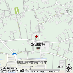 埼玉県坂戸市紺屋536-7周辺の地図