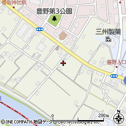 埼玉県春日部市銚子口691周辺の地図