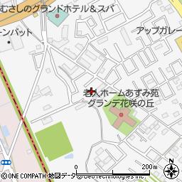 埼玉県上尾市原市231周辺の地図