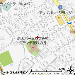 埼玉県上尾市原市240-11周辺の地図