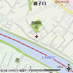 埼玉県春日部市銚子口638周辺の地図
