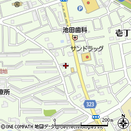埼玉県上尾市小敷谷693周辺の地図