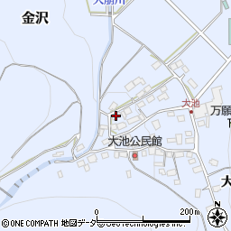 長野県茅野市金沢528周辺の地図