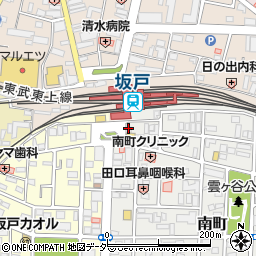 秩父ホルモン協会直営 秩父ホルモン焼肉 まる助 坂戸駅前店周辺の地図