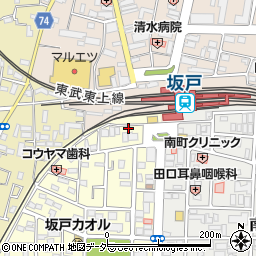 タツキ時計店周辺の地図