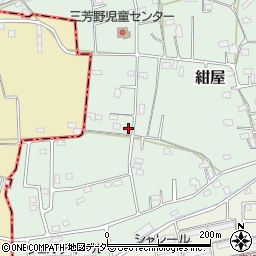 埼玉県坂戸市紺屋168-5周辺の地図