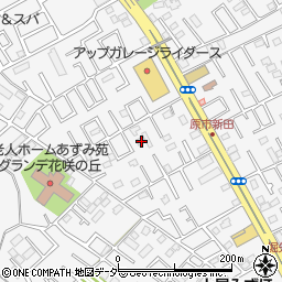 埼玉県上尾市原市21周辺の地図