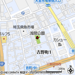 株式会社小島レッカー大宮営業所周辺の地図