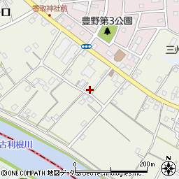 埼玉県春日部市銚子口669周辺の地図
