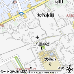 埼玉県上尾市大谷本郷634周辺の地図
