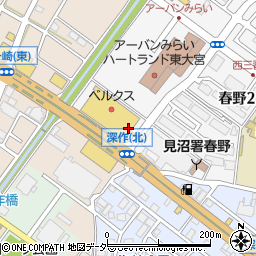 株式会社新都市ライフ　東大宮支店周辺の地図