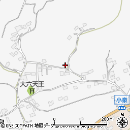 茨城県潮来市小泉周辺の地図